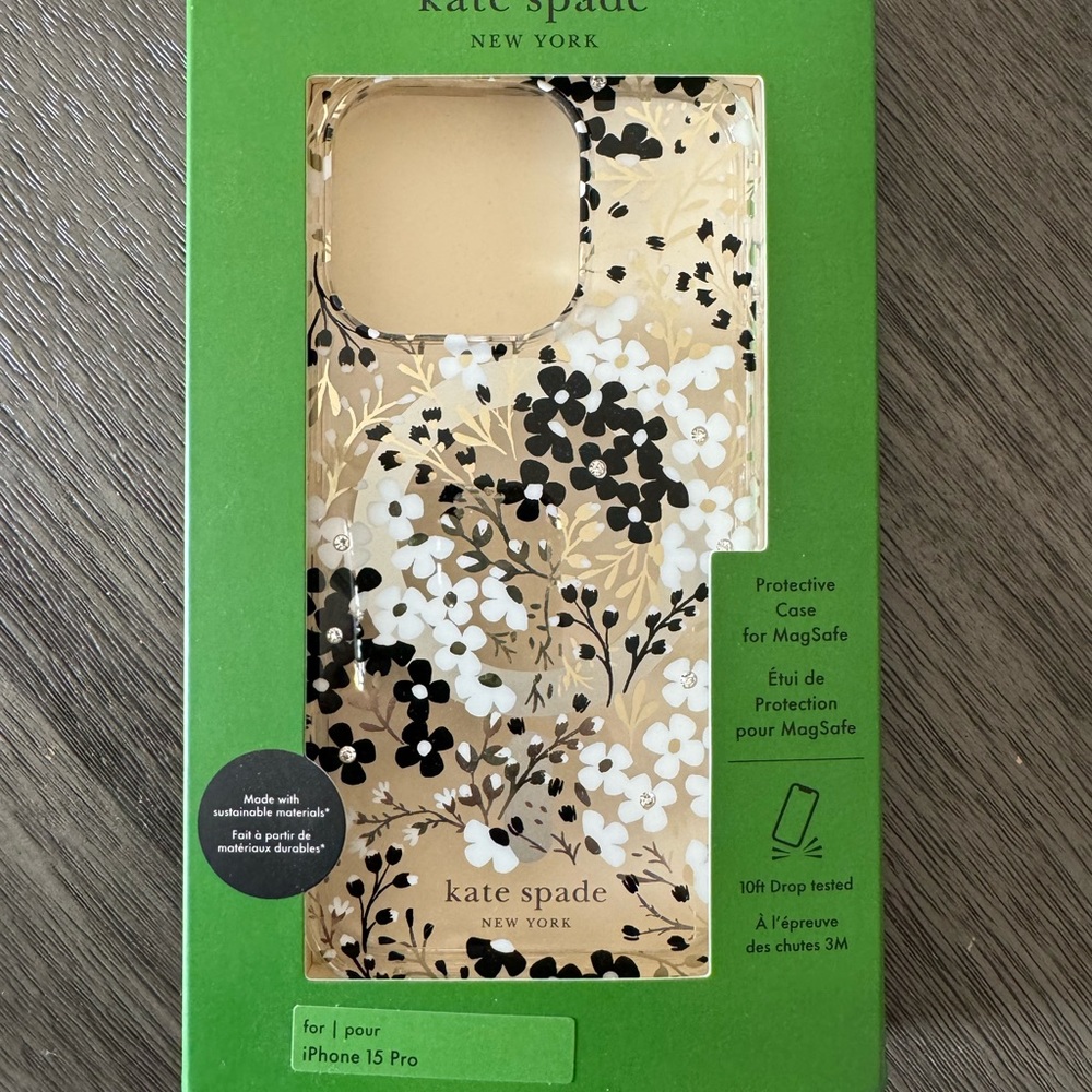 COPY - NIB Kate Spade ♠️ iPhone 15 Pro Case